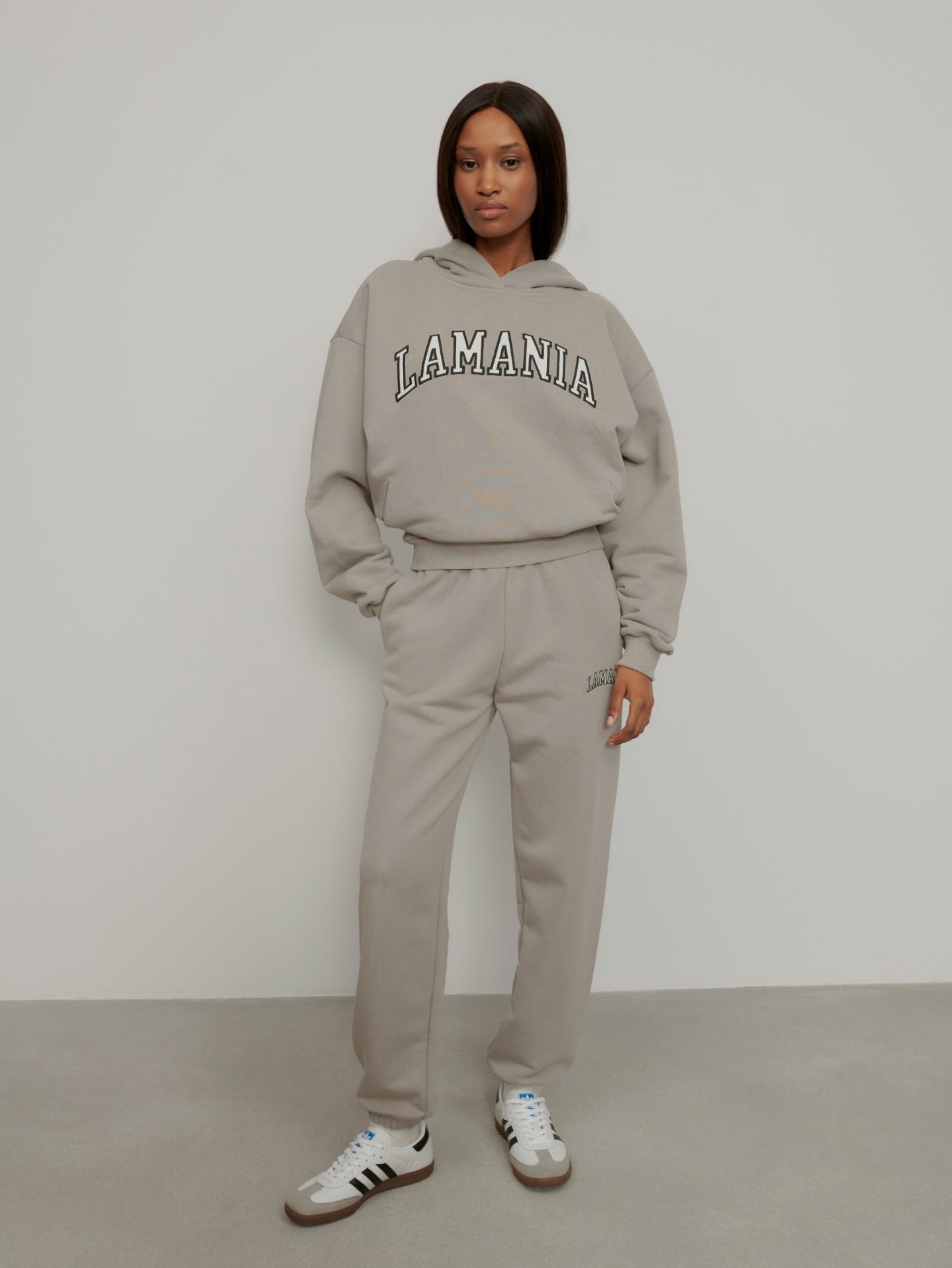 BLUZA Z KAPTUREM TWIN GREY