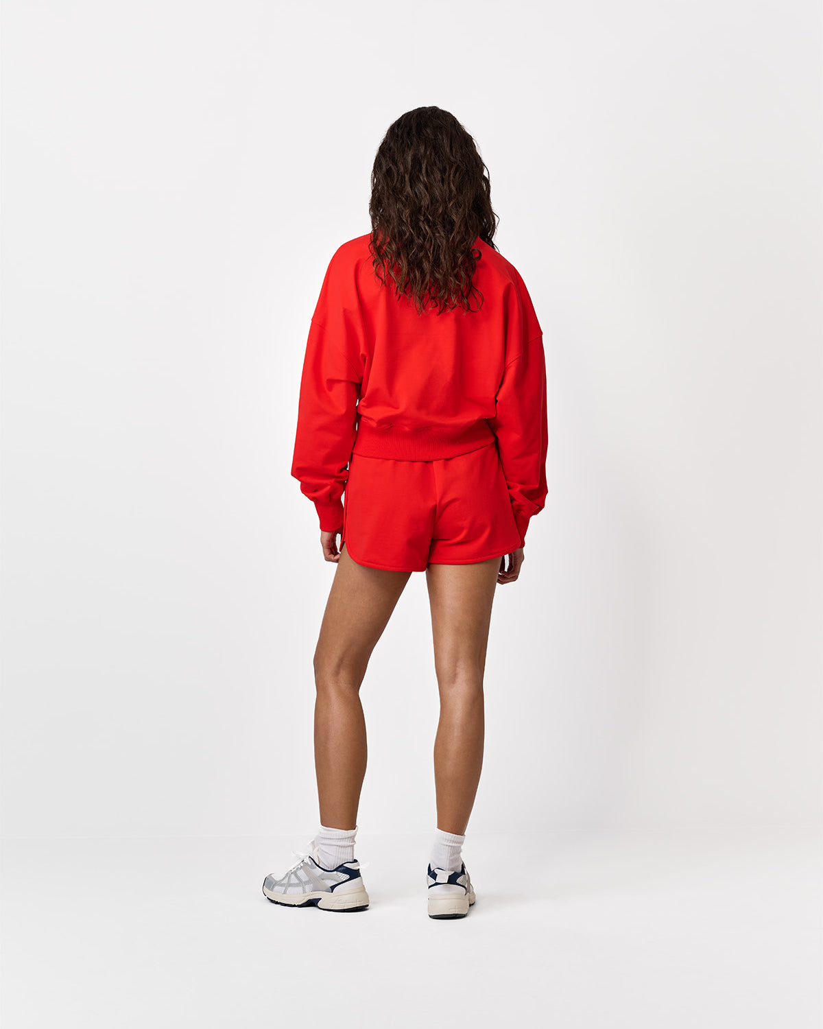 SZORTY DRESOWE LINA RED ORANGE